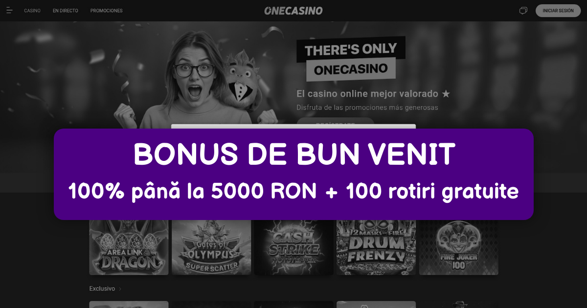 One Casino welcome bonus